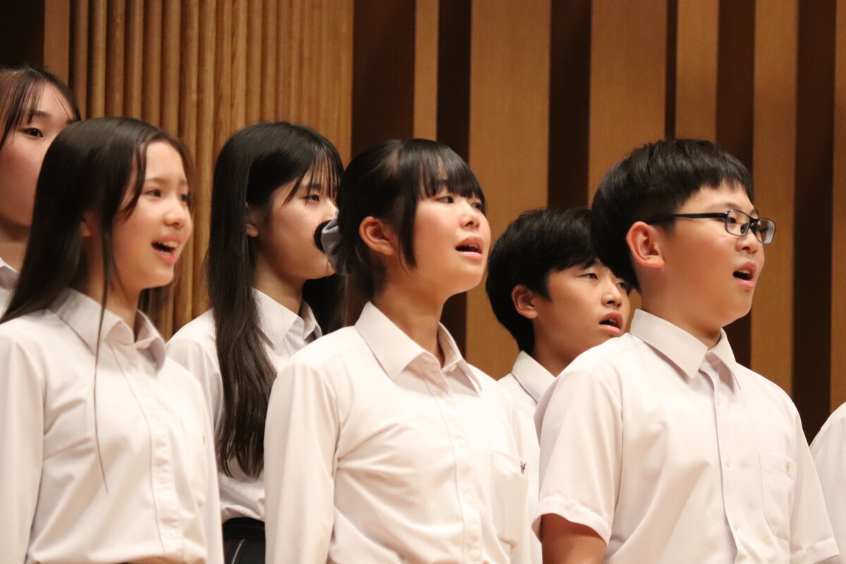合唱コンクールを開催しました | NEWS | 学校法人東福岡学園 東福岡自彊館中学校